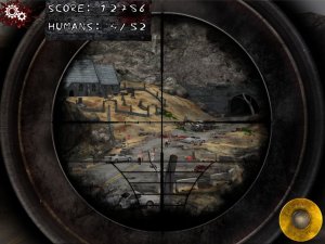 Run, you stupid humans!