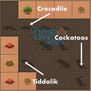 Disco Zoo animal patterns - Outback1