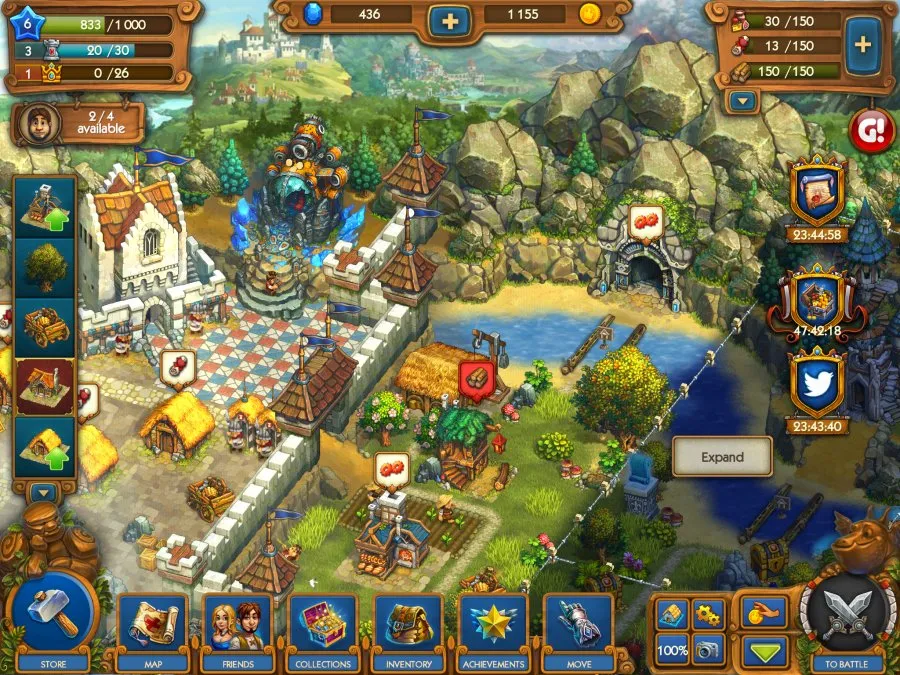 the tribez and castlez water mill