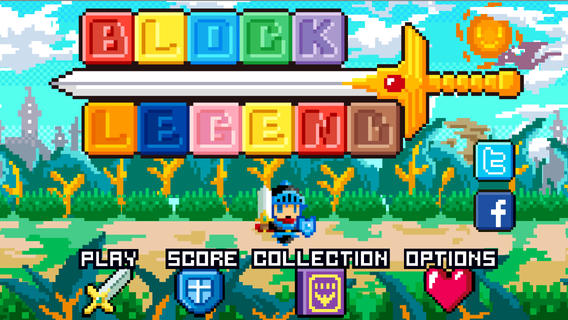 Old School Puzzle/RPG Block Legend Now Available On iOS - Touch, Tap, Play