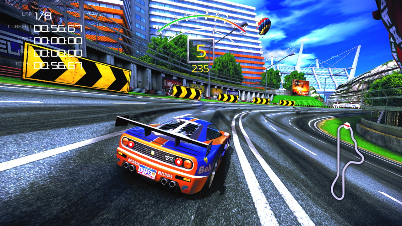 Racing Game The 90s Arcade Racer Receives Its First Footage Touch