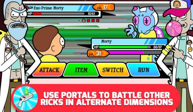 Pocket Mortys: All Characters / Mortys in the Game and Evolution Guide