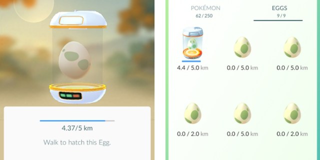 Pokemon Go: Guide to Hatching Eggs