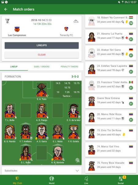 Hattrick Football Manager Game Mobile