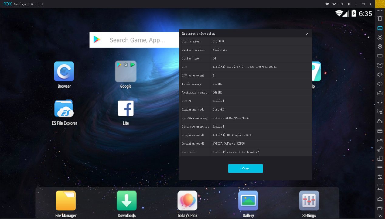 help with nox app player for mac