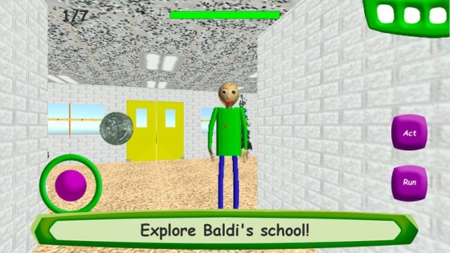 Trending Horror Game Baldi’s Basics Now on Mobile