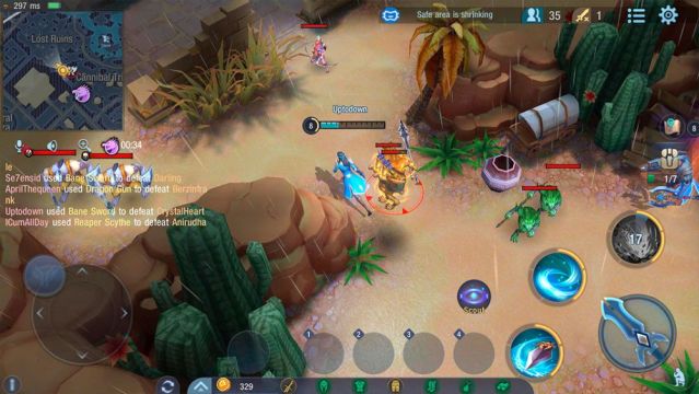 MOBA-Battle Royale Game Survival Heroes Now Available In North America On iOS And Android