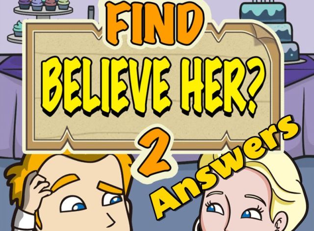 Find Believe Her 2 Walkthrough & Answers Part 2 (Find The Differences: Her Secret Solution)