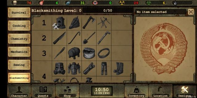 Day R Survival Skills Guide & How to Unlock Blacksmithing