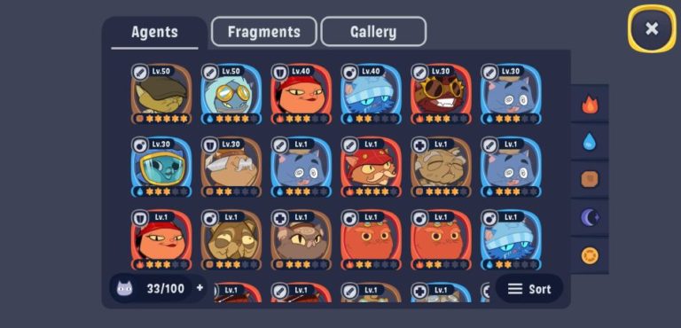 AFK Cats: All Cats List - Touch, Tap, Play