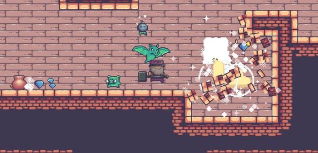 Pixel Roguelike Platformer Castle Ramble Now Available on iOS, Android