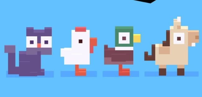 can you play crossy road on facebook?
