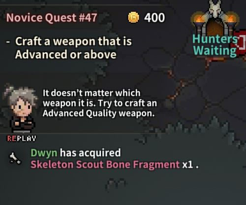 Evil Hunter Tycoon Advanced Weapon Quest
