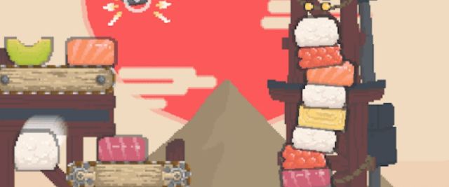 Stack Towers of Sushi in Rising Sushi, Now Available on iOS, Android