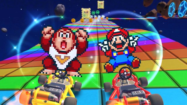 Mario Kart Tour Next Tour To Bring SNES Mario and Donkey Kong Jr.