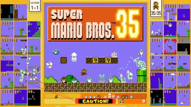 Super Mario Bros. 35 First Patch Introduces Bug Fixes And More