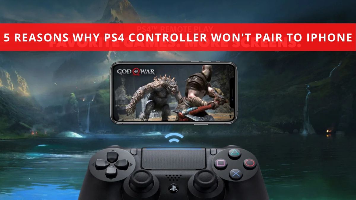 5 Reasons PS4 Controller Won't Pair To iPhone - Touch, Tap, Play
