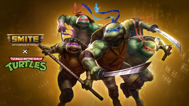 MOBA Smite Latest Update Adds Teenage Mutant Ninja Turtles Content