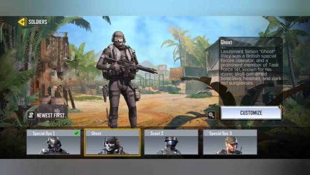 Call of Duty: Mobile giving free Ghost Stealth for linking Activision account