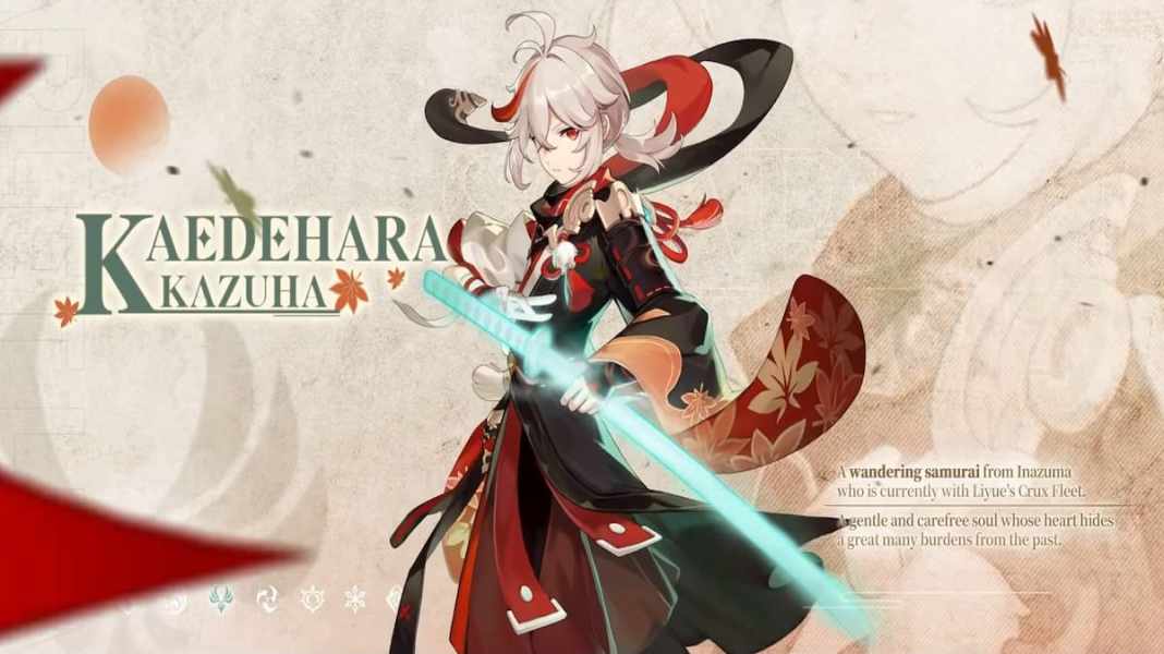 Genshin Impact Kazuha Element, Weapon of Choice, Region, and More