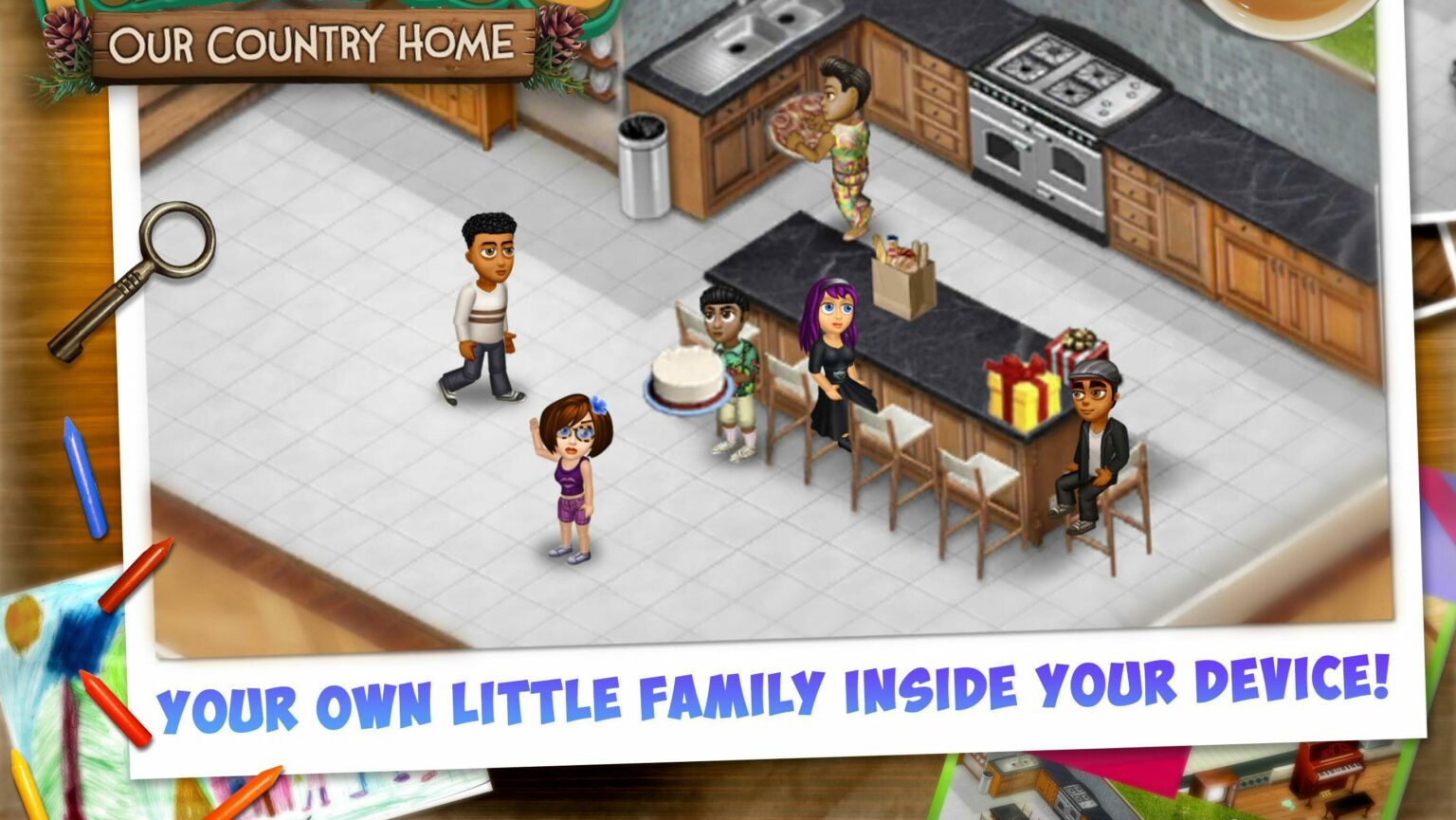 How to get rid of ants in Virtual Families 3 - Touch, Tap, Play