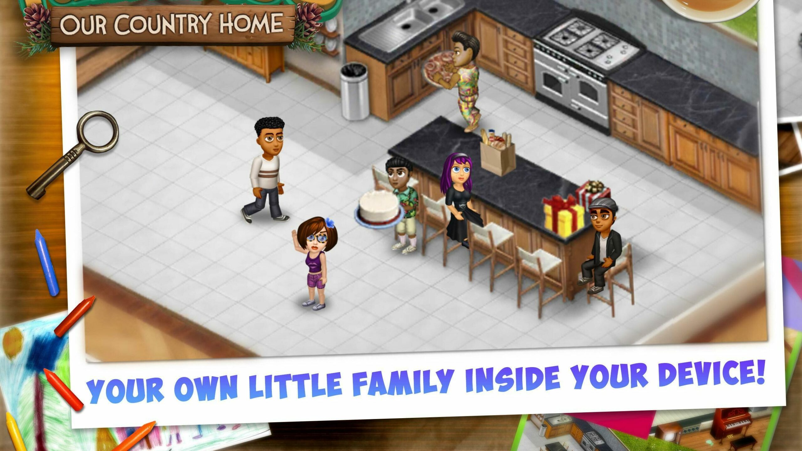 get rid of ants on virtual families 3