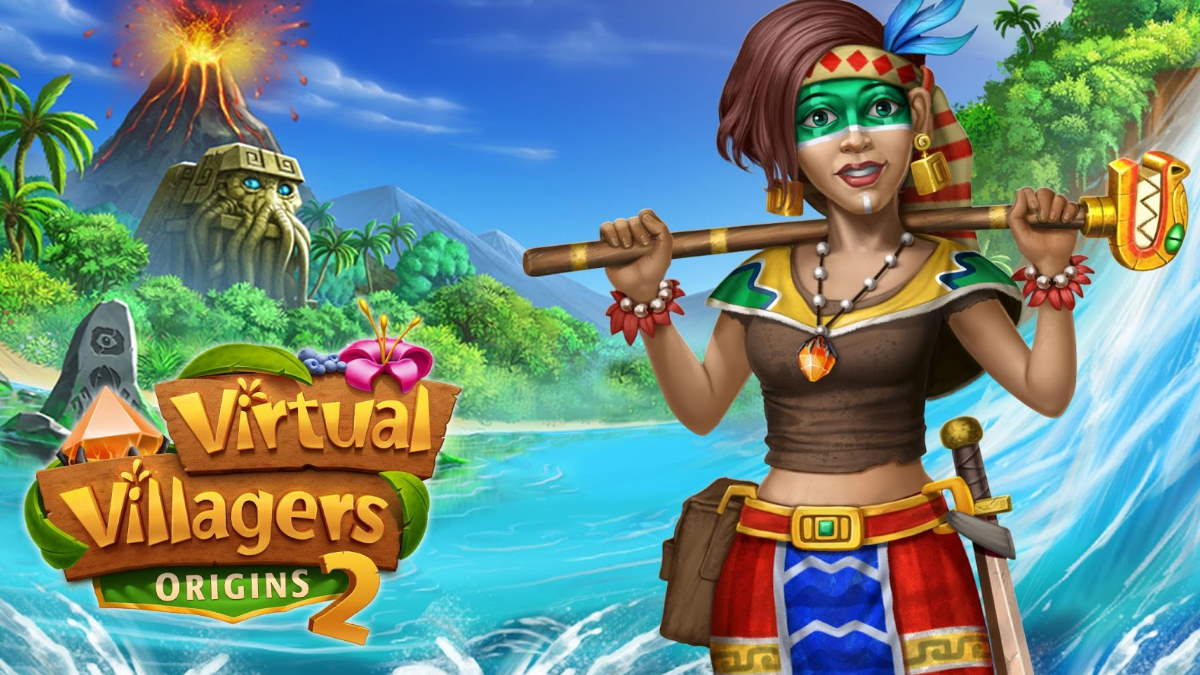 Virtual Villagers Origins 2 Herbs to Make Soup Touch, Tap, Play