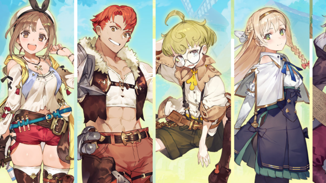 Atelier Ryza 2 Playable Characters