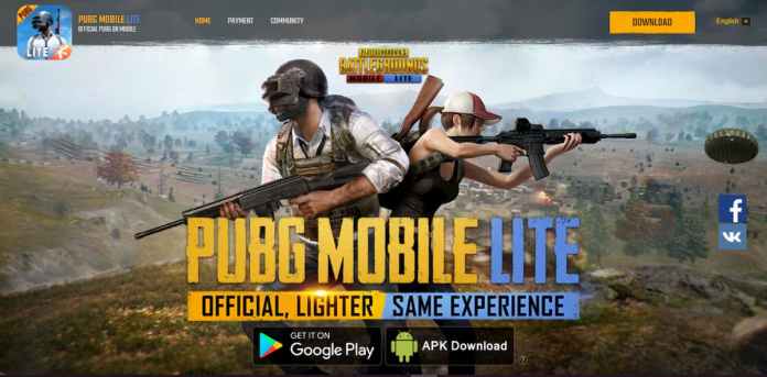 Download PUBG Mobile Lite via official website