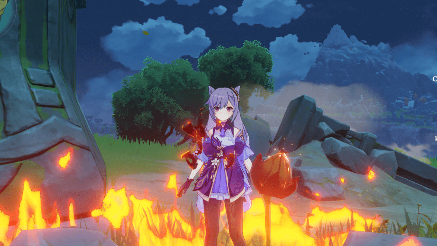 Genshin Impact Flaming Flower Stamen