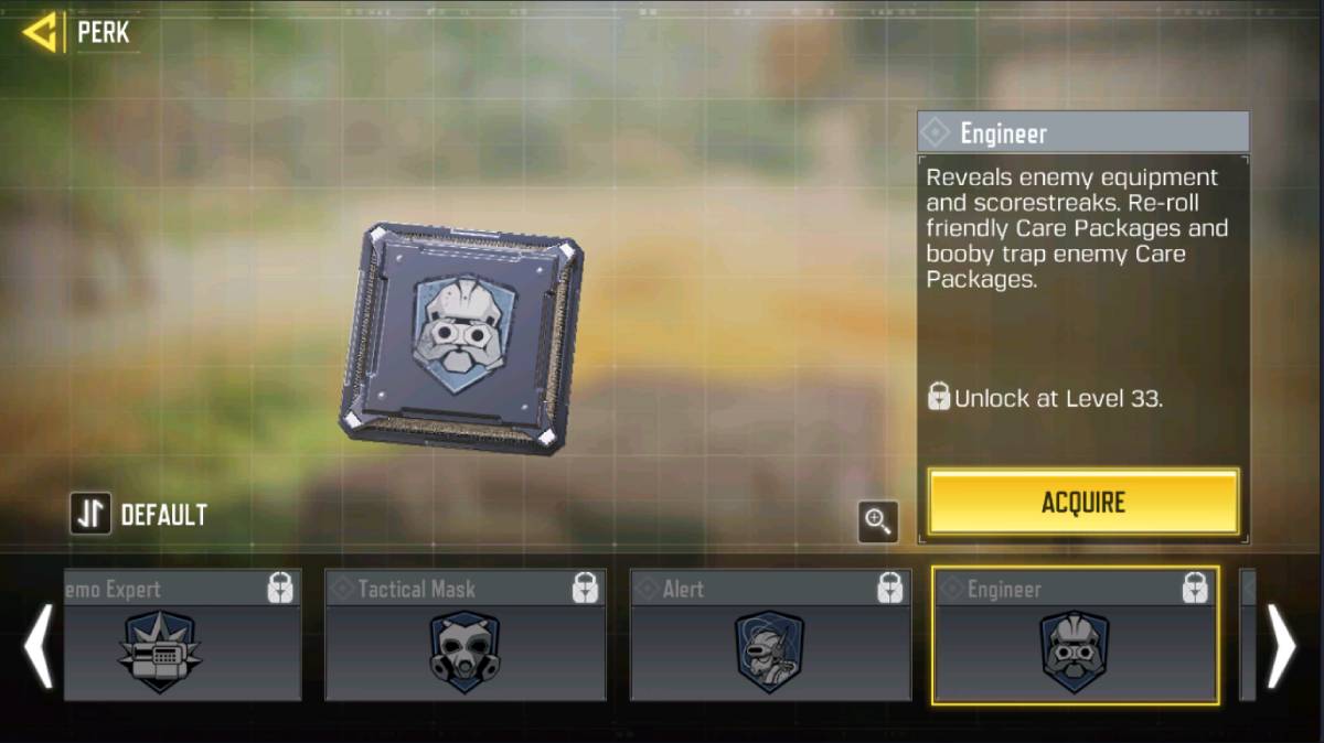 How to unlock Engineer Perk in COD Mobile Tips and Cheats Touch