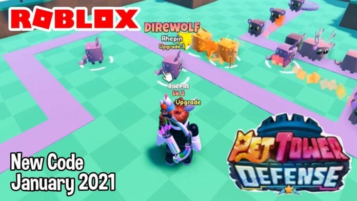 Roblox Pet Tower Defense Codes List May 2021 Touch Tap Play - how do you add pets to your game in roblox