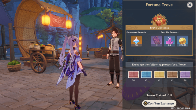 Genshin Impact Perfect Shot