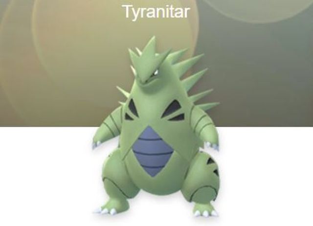 Best Tyranitar Moveset in Pokemon Go