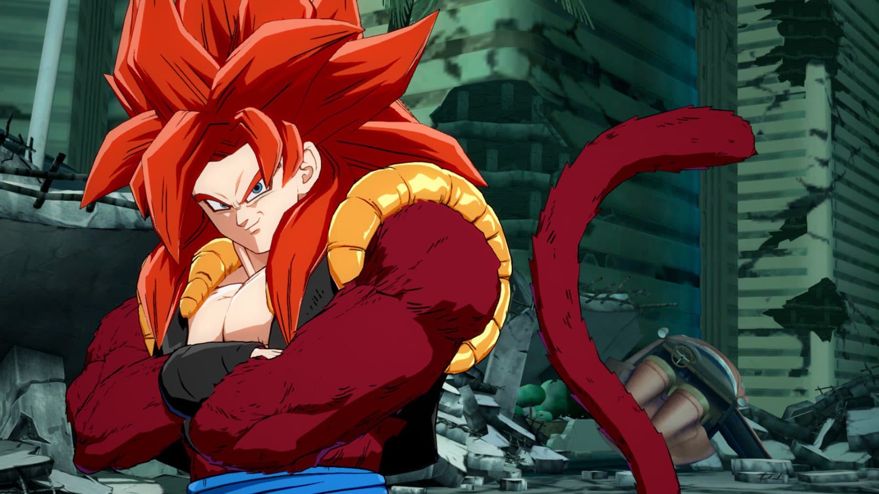 Dragon Ball FighterZ Gogeta SS4 DLC To Release This Week.