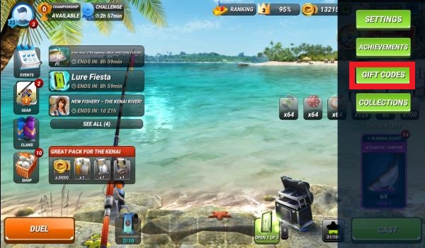 Fishing Clash Redeem Codes (March 2021) Touch, Tap, Play