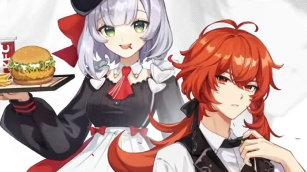 How to get KFC Glider Code in Genshin Impact Touch, Tap, Play