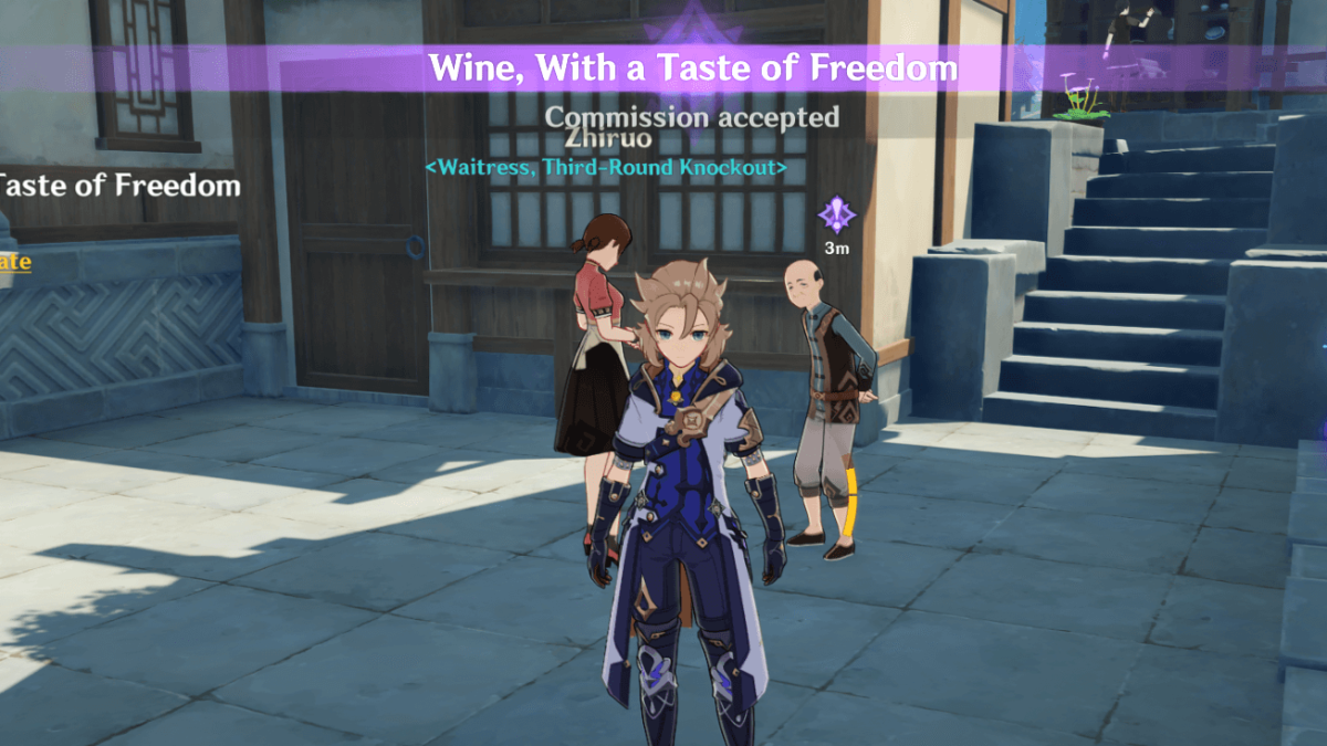 Genshin Impact Wine, With a Taste of Freedom Quest Guide