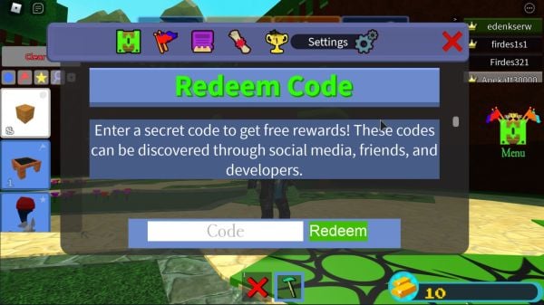 Roblox Build A Boat For Treasure Codes March 2021 Touch Tap Play