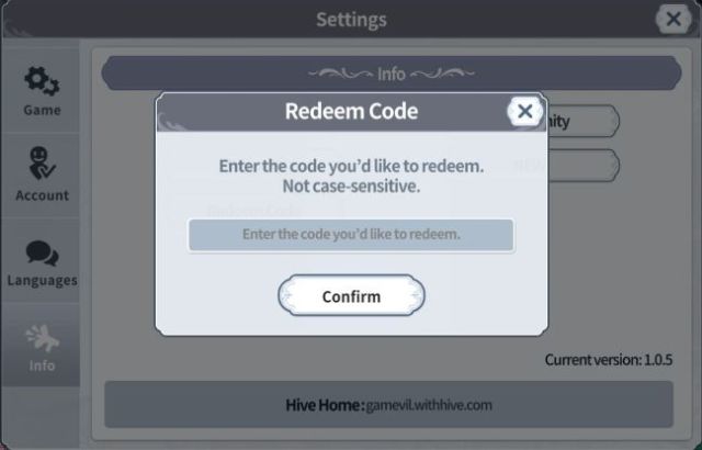 How to iOS Redeem coupons in Arcana Tactics.