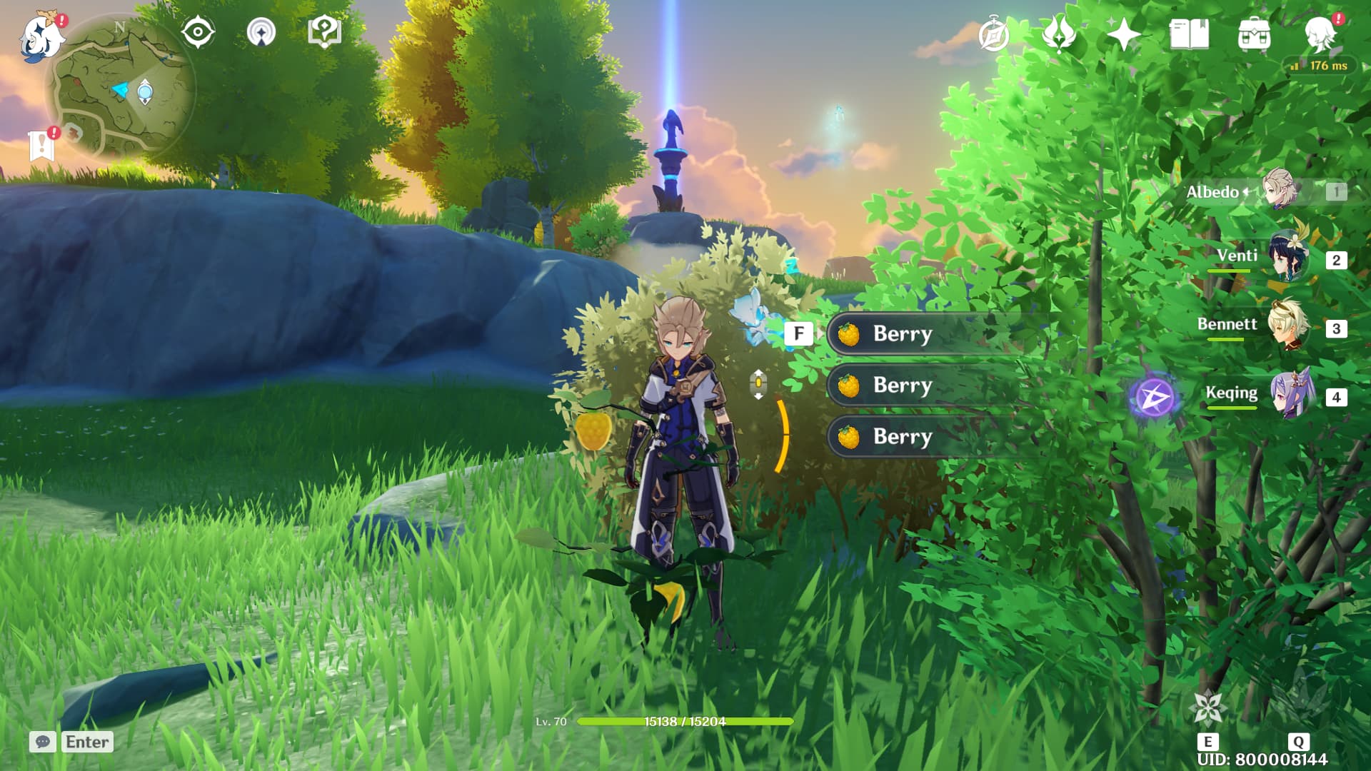 Genshin Impact Berry, Sweet Flower, Sunsettia Locations Marvelous