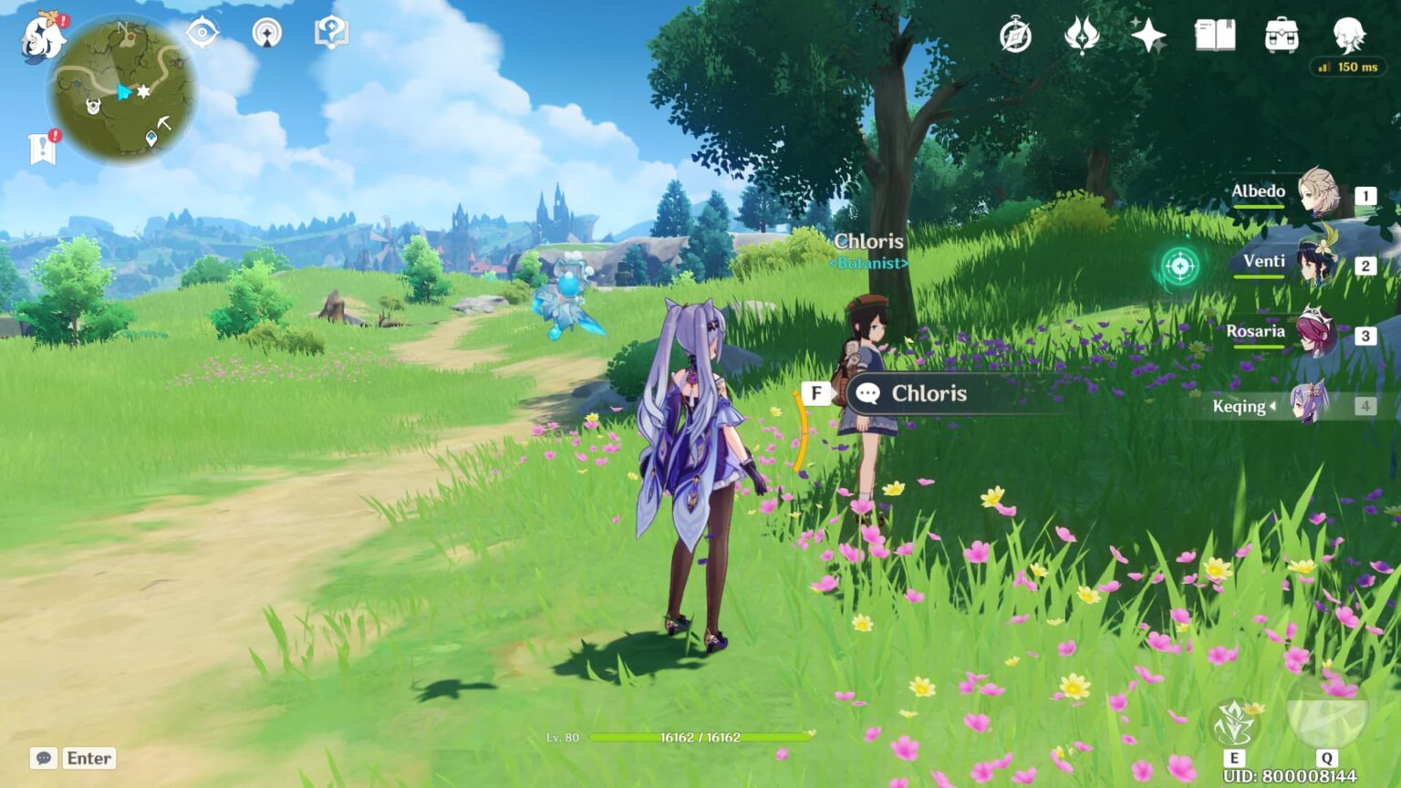 Genshin Impact Mint, Raw Meat and Carrot Location Marvelous