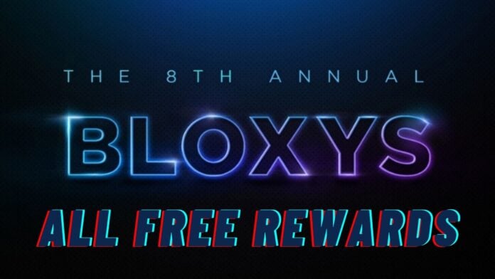 Roblox Bloxy Awards 2021 How To Get All Free Items Touch Tap Play - roblox how to get free items