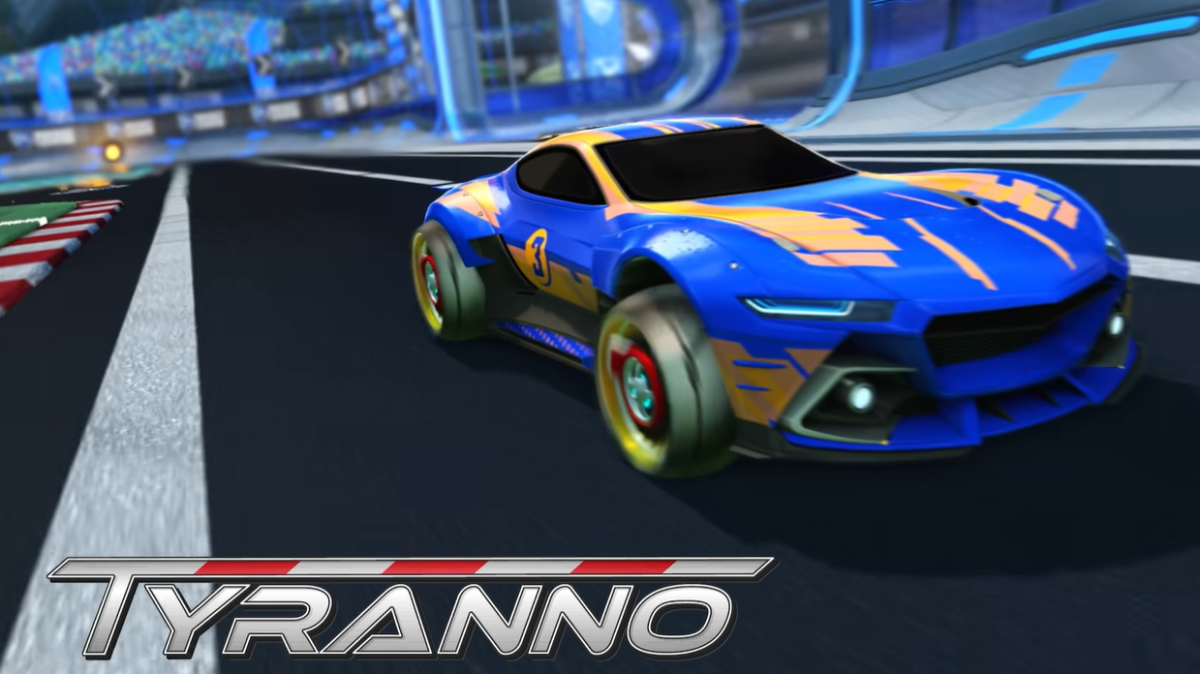 Rocket League New Tyranno Car