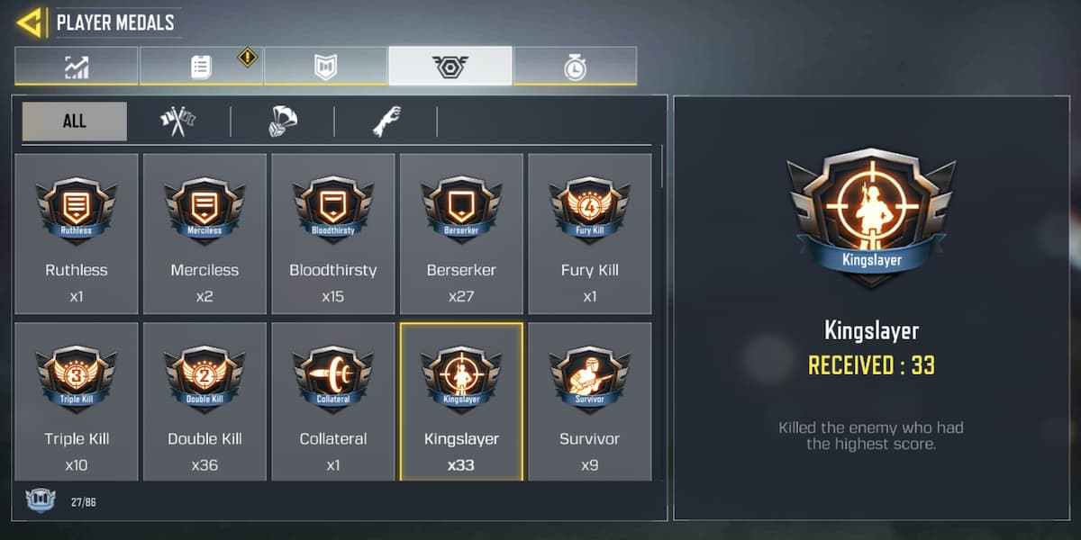 Kingslayer Cod COD Mobile: How to Earn the Kingslayer Medal - Touch, Tap, Play
