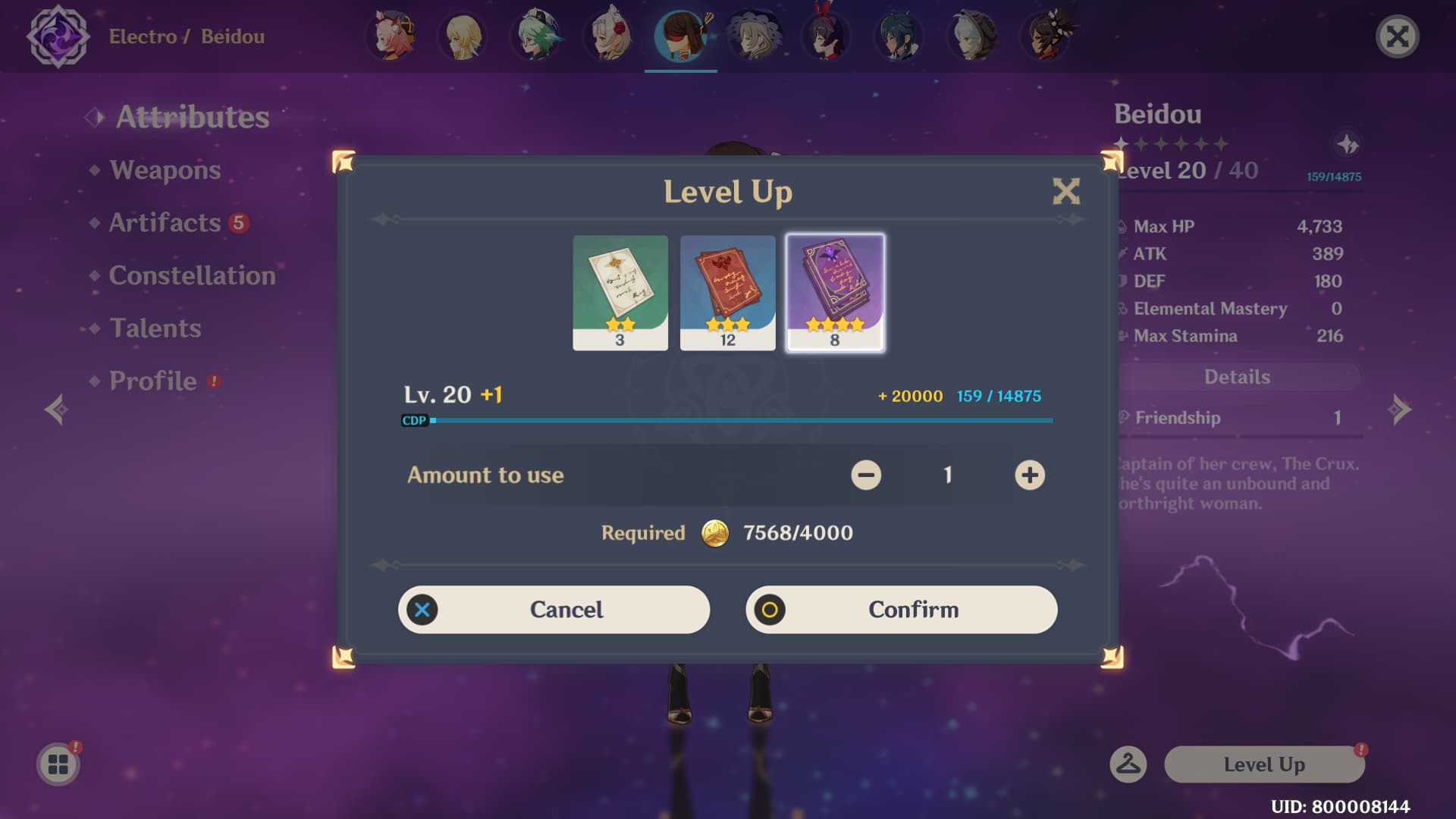 How to level up in Genshin Impact Touch, Tap, Play