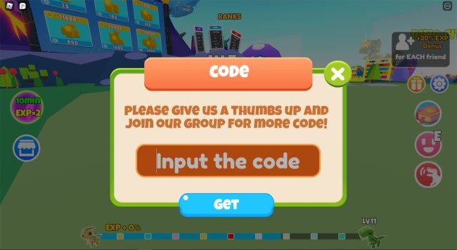 Roblox Dinosaur City Codes Touch Tap Play - roblox groups that give you free stuff