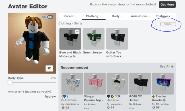 Roblox Shirt Template How To Make Shirts In Roblox Touch Tap Play - roblox t shirt template create shirt