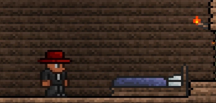 how to make a bed in terraria guide