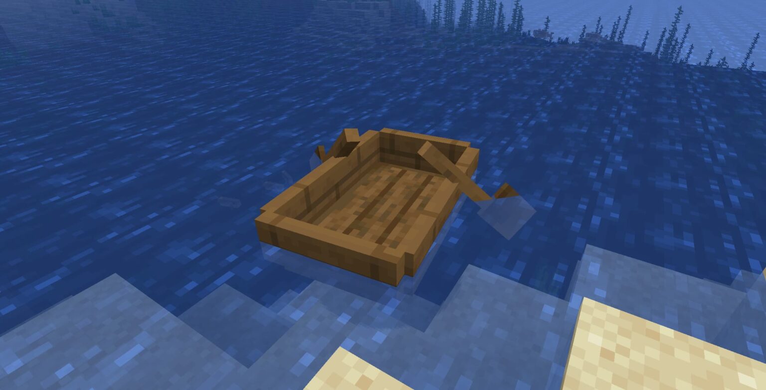How to Make a Boat in Minecraft Touch, Tap, Play